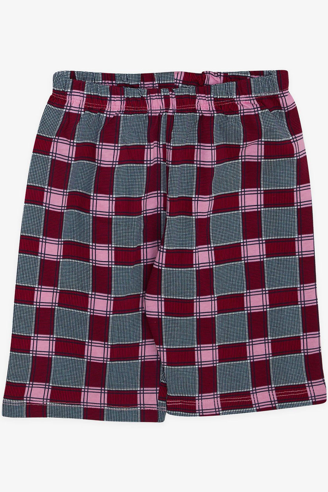 BRE Breeze Girl's Shorts Pajama Set Plaid Patterned 104 Years, Mixed Color - Chenalhó