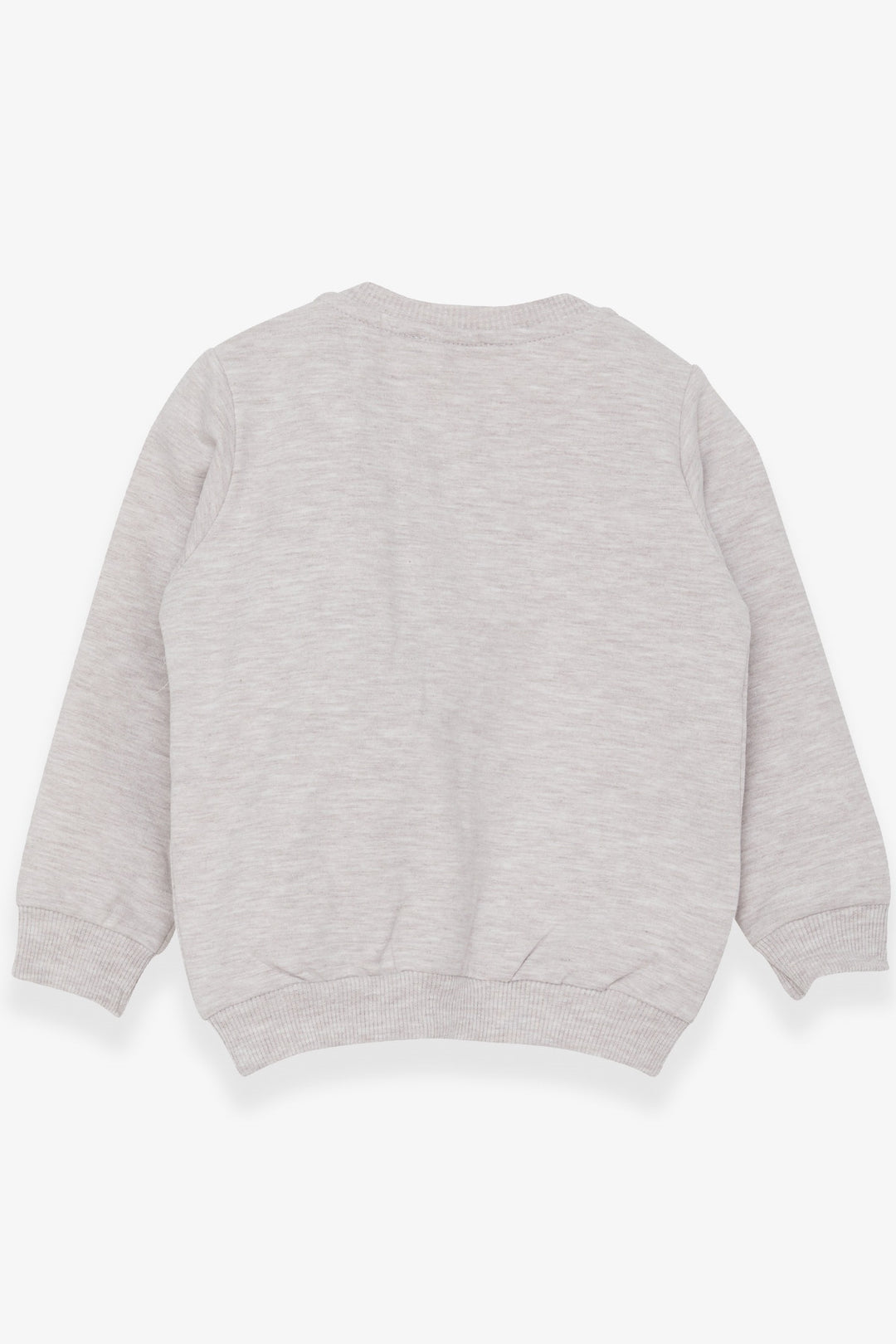 BRE Breeze Girl Child Sweatshirt with Bear Accessories 1.5-5 Years, Beige Melange - Bryan