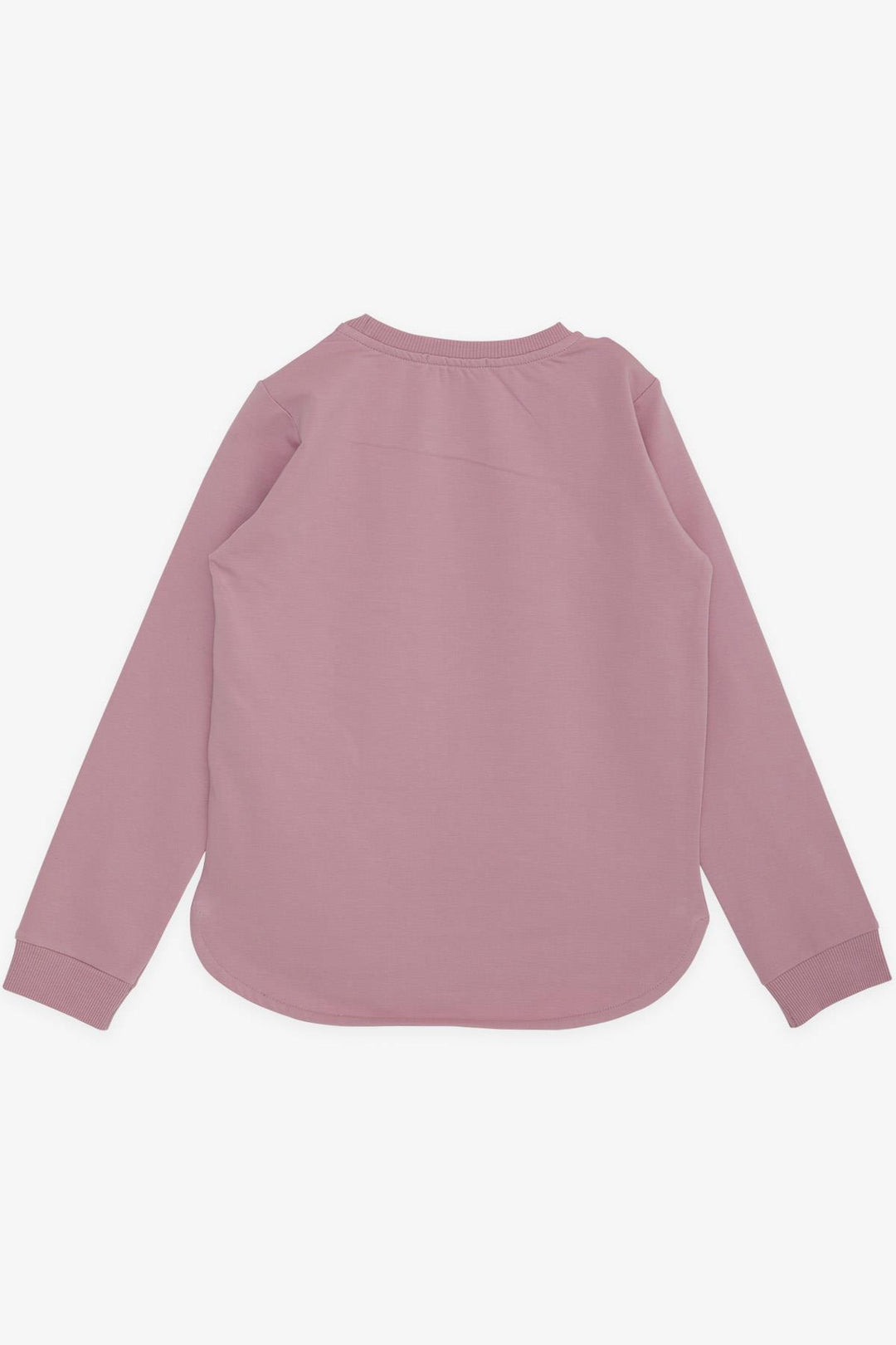 BRE Breeze Girl Child Sweatshirt Great Girl Printed with Flower 94 Years, Rose Pink - Modugno