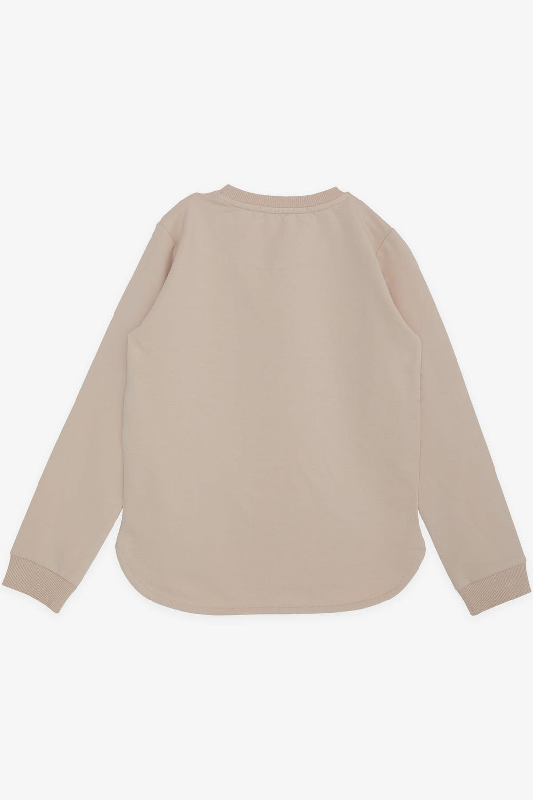 BRE Breeze Girl Child Sweatshirt Great Girl Printed with Flower 94 Years, Beige - Cleveland