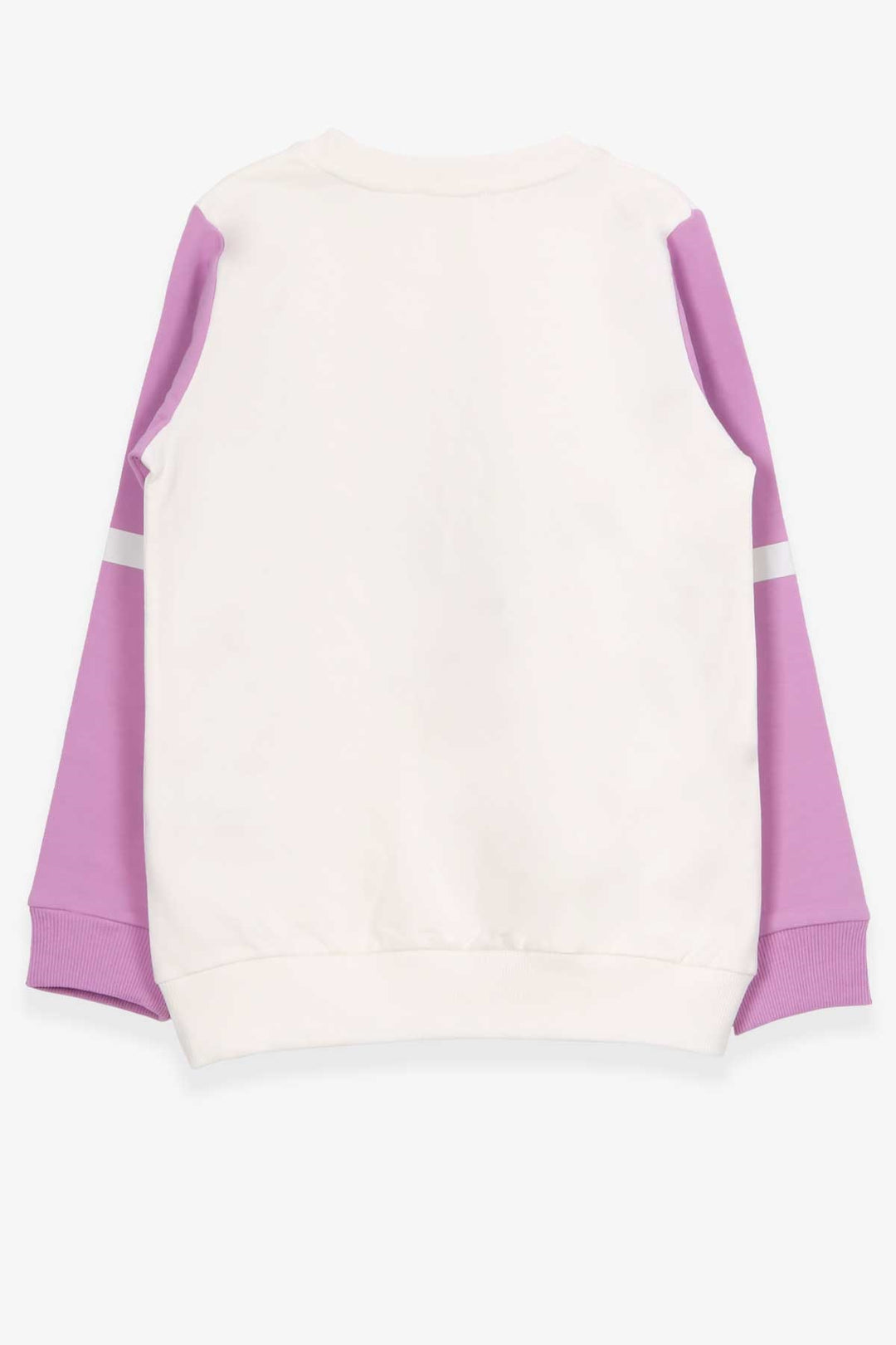 BRE Breeze Girl's Sweatshirt with Glittery Printed Text, 84 Years, Beige - Victoria