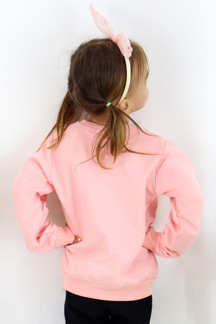 BRE Breeze Girl's Sweatshirt Unicorn 2-6 Years, Salmon - Ciudad Benito Juárez