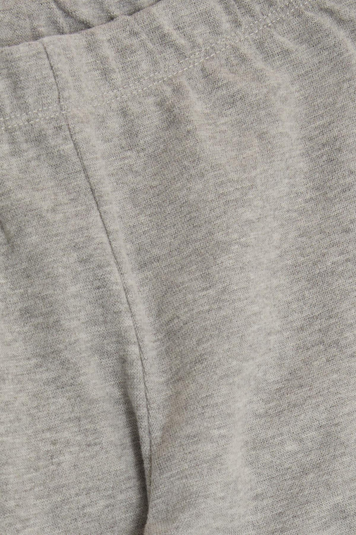 BRE Breeze Girl's Leggings Basic 94 Years, Light Grey Melange - Cesena