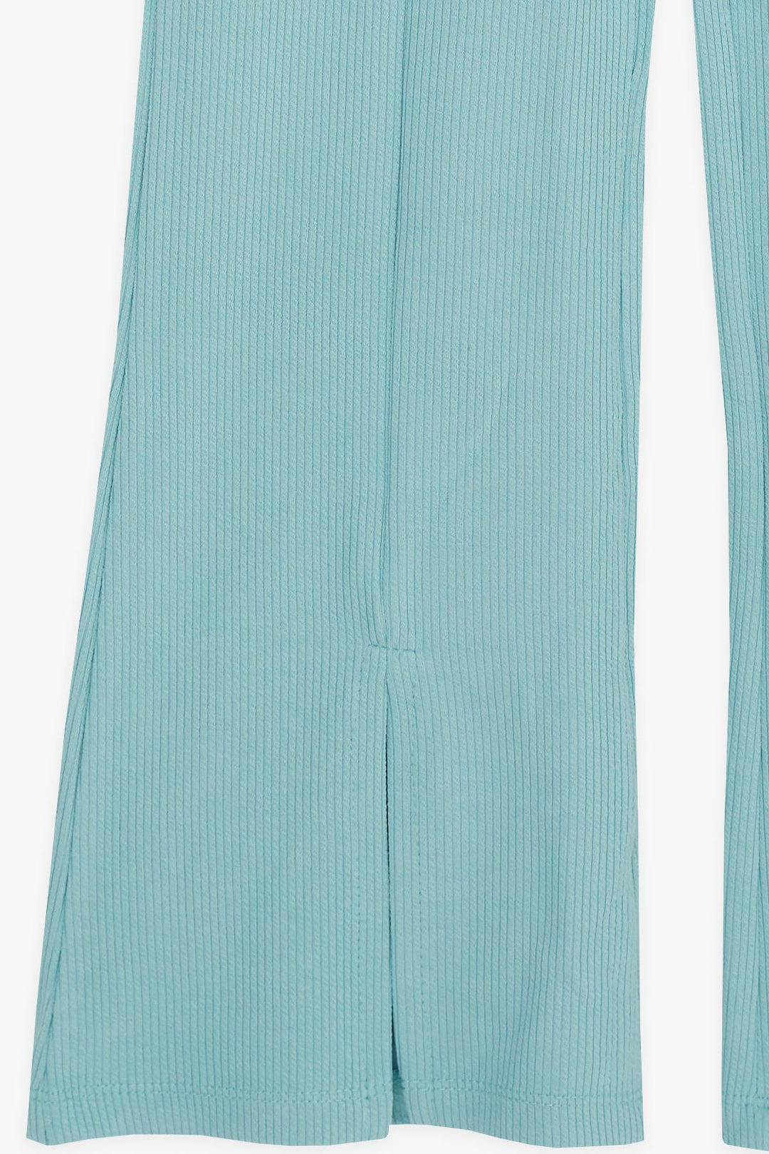 BRE Breeze Girl's Leggings Pants with Slit Spanish Hem 4-8 Years, Aqua Green - San Luis Río Colorado