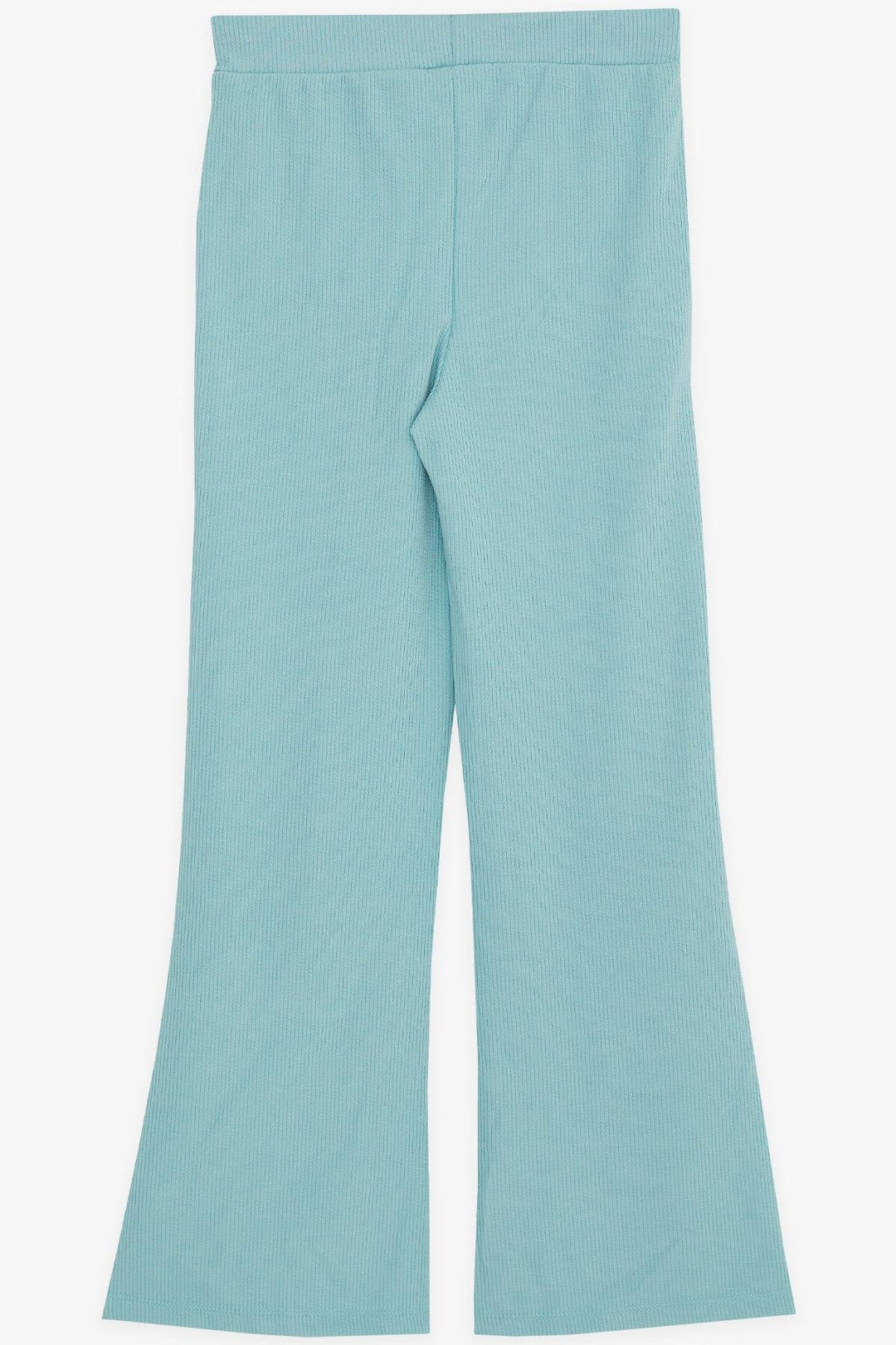 BRE Breeze Girl's Leggings Pants with Slit Spanish Hem 4-8 Years, Aqua Green - San Luis Río Colorado