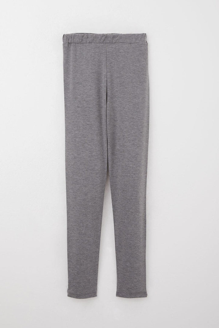 BRE Breeze Girl's Leggings Set Flower & Glitter Butterfly Printed 4-8 Years, White - Zapotlanejo