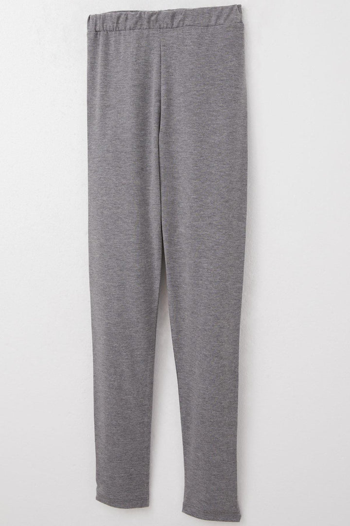 BRE Breeze Girl's Leggings Set Flower & Glitter Butterfly Printed 4-8 Years, White - Zapotlanejo