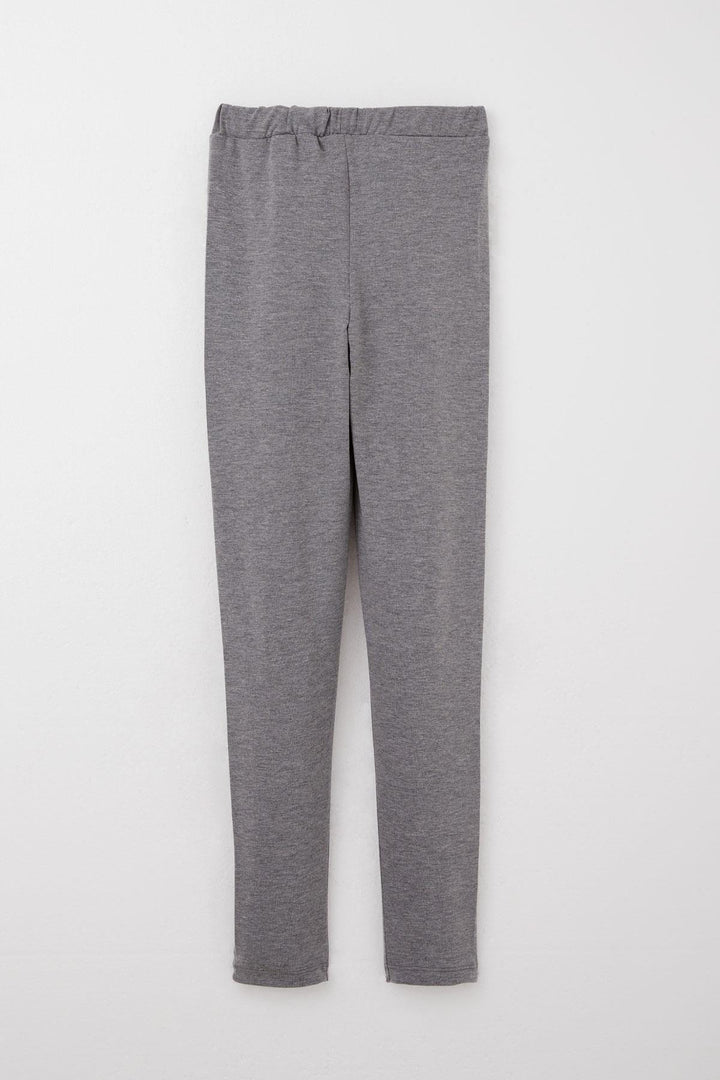 BRE Breeze Girl's Leggings Set Flower & Glitter Butterfly Printed 4-8 Years, White - Zapotlanejo