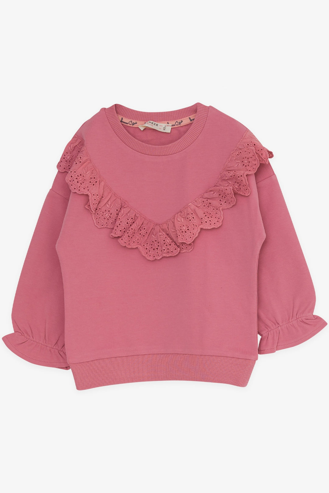 BRE Breeze Girl's Leggings Set with Lace, 3-8 Years, Rose Pink - Prince George