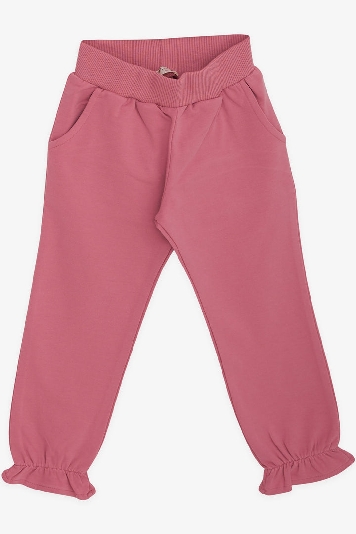 BRE Breeze Girl's Leggings Set with Lace, 3-8 Years, Rose Pink - Prince George