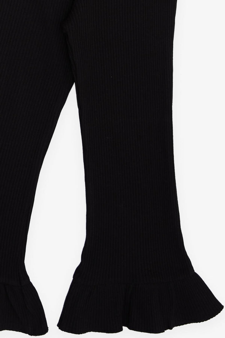 BRE Breeze Girl Child Leggings Set Spanish Pants Glitter Heart Printed 3-8 Years, Black - Town Country