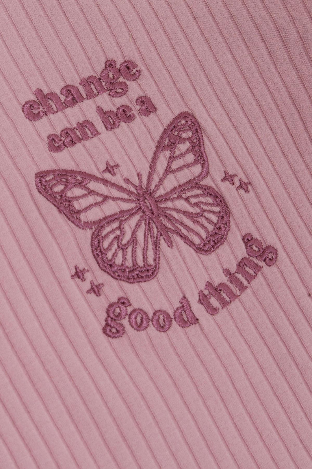 BRE Breeze Girl Child Leggings Set with Butterfly Embroidery and Printed Writing, 2-6 Years, Lilac - Hillsborough