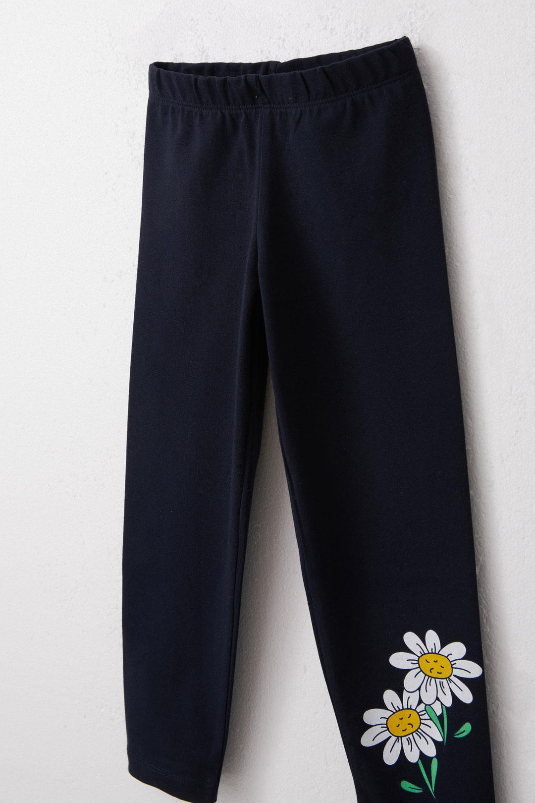 BRE Breeze Girl's Legging Set with Daisy Print, 1.5-5 Years, Beige - Santa Clara del Cobre