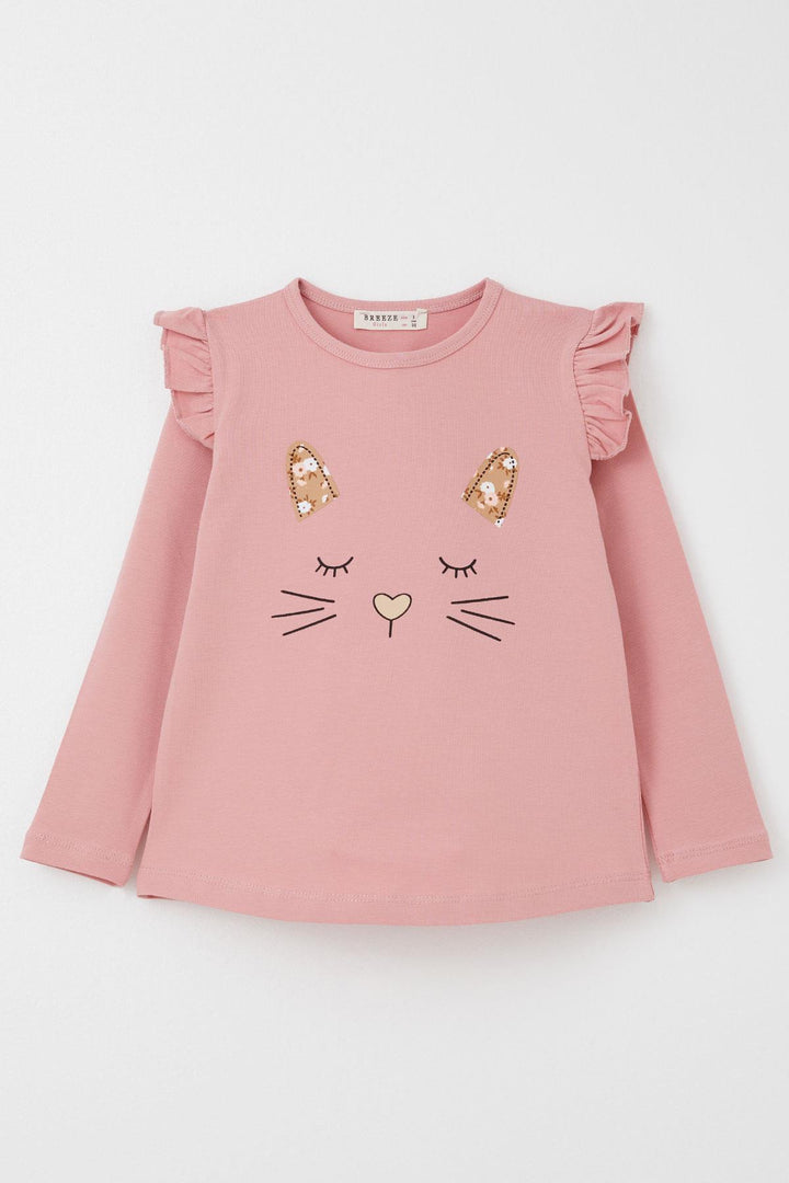 BRE Breeze Girl Child Legging Set Cute Animal Printed Floral 1.5-5 Years, Pink - Mönchengladbach