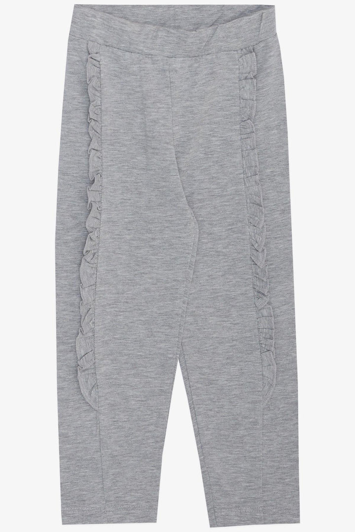 BRE Breeze Girl Child Leggings Set Cute Bear Embroidered Summer Printed 1-4 Years, Aqua Green - Kalinkavichy