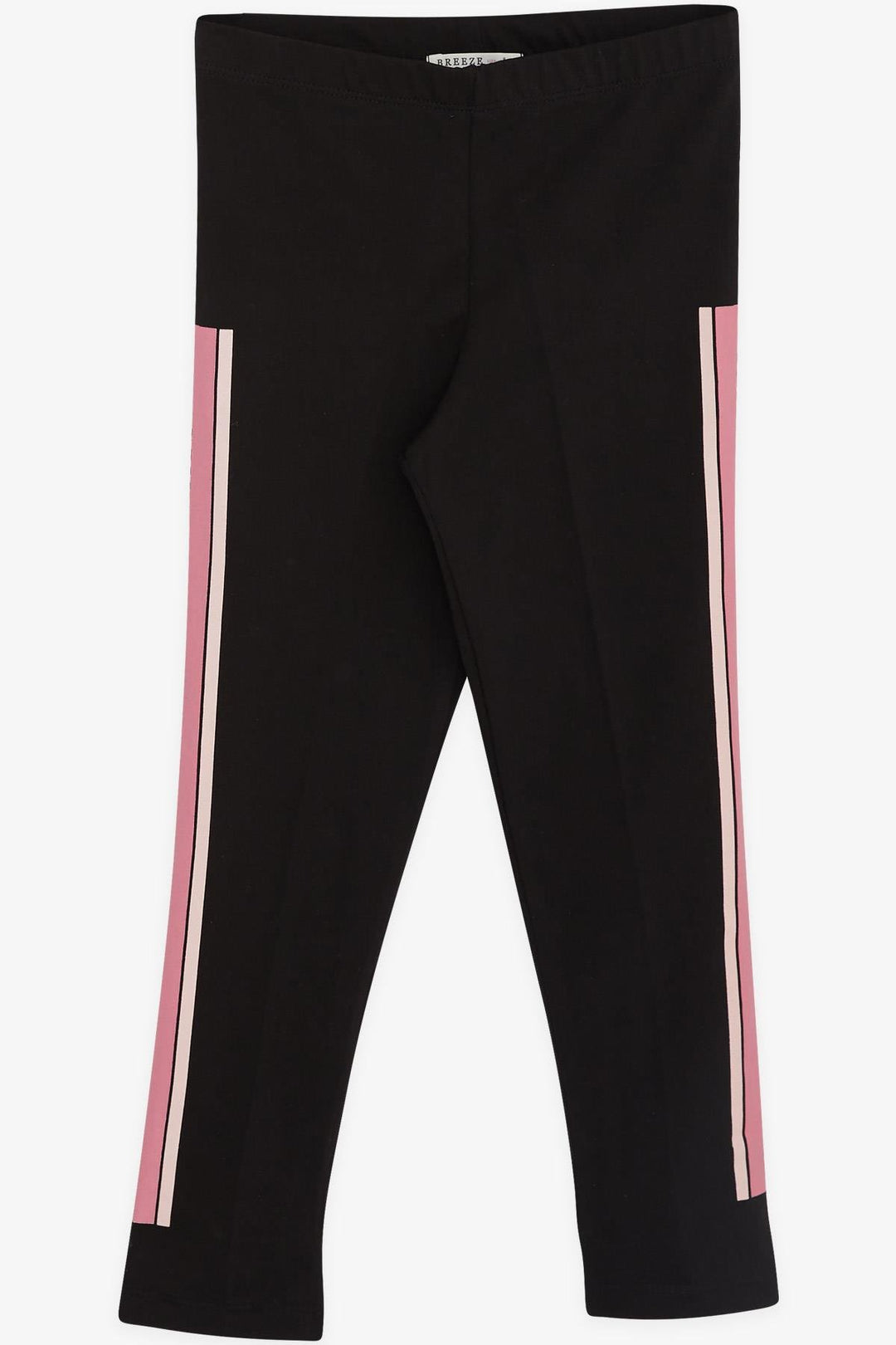 BRE Breeze Girl's Legging Set with Stone Printed Summer Writing, 50 Years, Salmon - Kovel