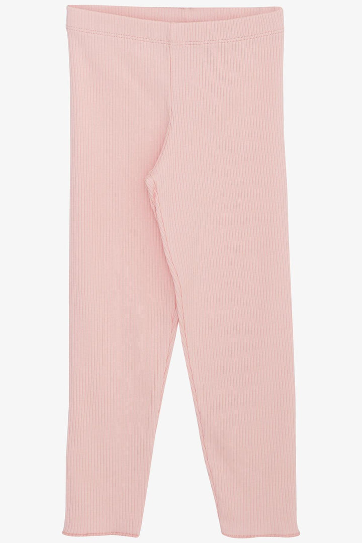 BRE Breeze Girl Child Leggings Set Printed with Summer Writing, 1.5-5 Years, Pink - Beringen