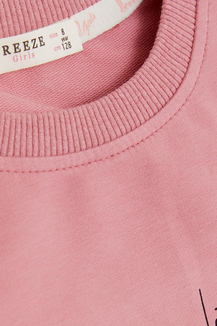 BRE Breeze Girls & Boys Girls' Leggings Set with Printed Summer 62 Years, Rose Pink - Jerez de García Salinas