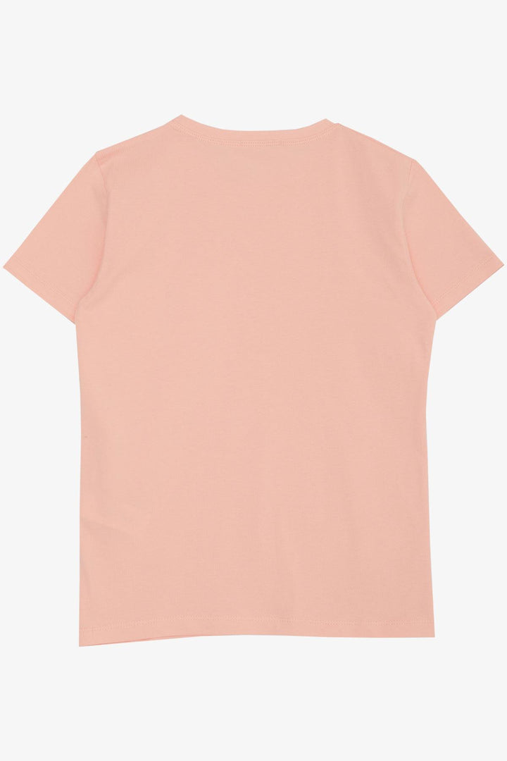 BRE Breeze Girl's Basic T-Shirt 44 Years, Salmon - Antioch