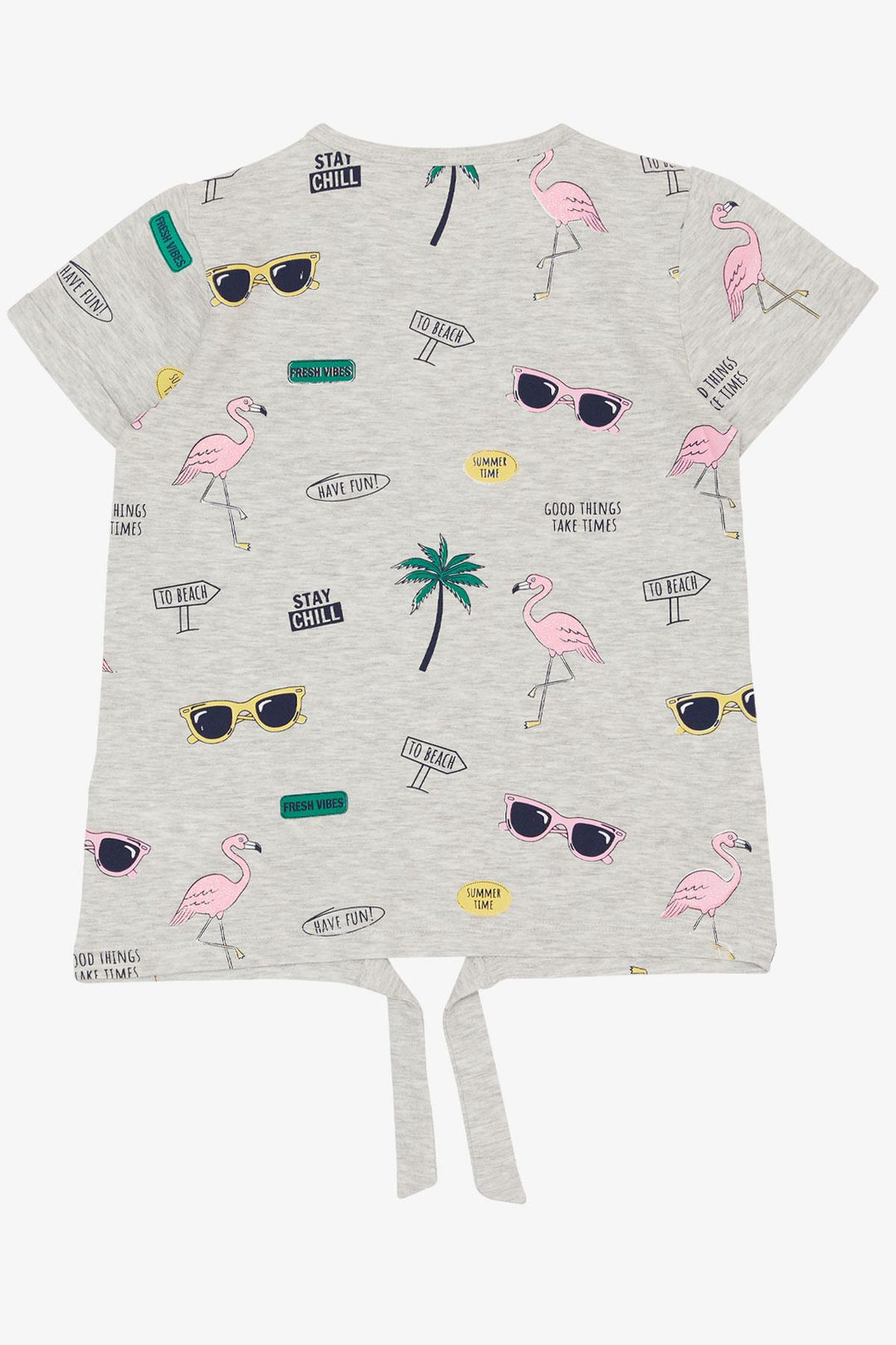 BRE Breeze Girl's T-shirt Printed 62 Years, Grey - Halle