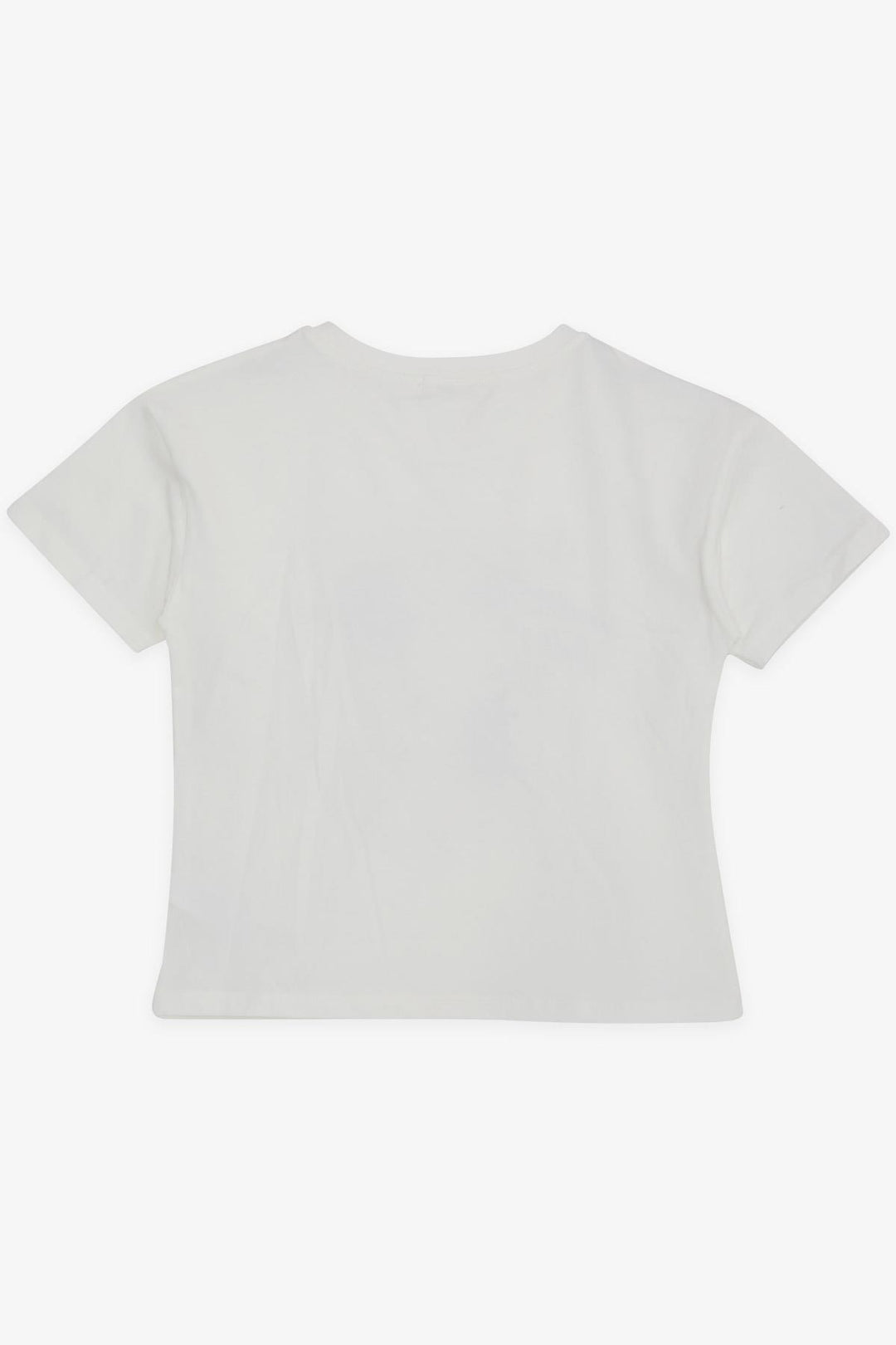 BRE Breeze Girl's T-shirt Flower Printed 94 Years, Ecru - Ravensburg