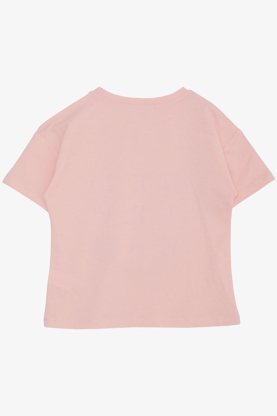 BRE Breeze Girl's T-shirt Crop Slogan Themed Flower Printed 94 Years, Pink - Central Coast