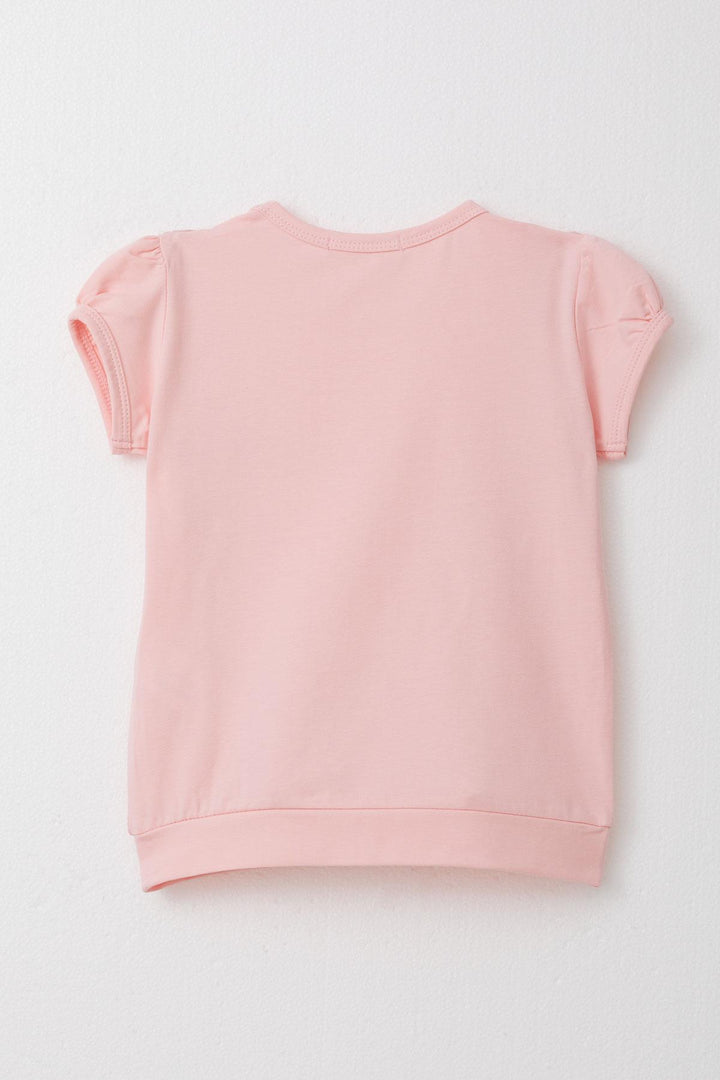BRE Breeze Girl's T-shirt with Lace 1.5-5 Years, Pink - Swadlincote