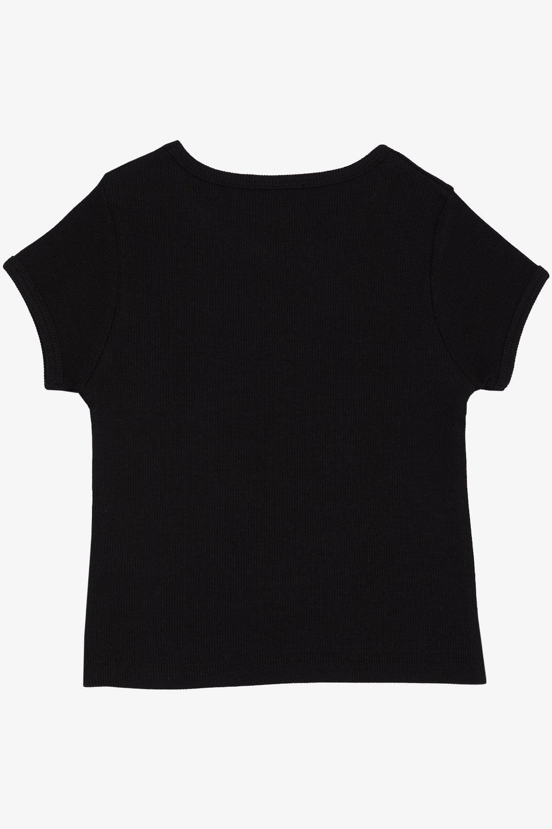 BRE Breeze Girl's T-shirt with Belt Length Text Print 84 Years, Black - Newark