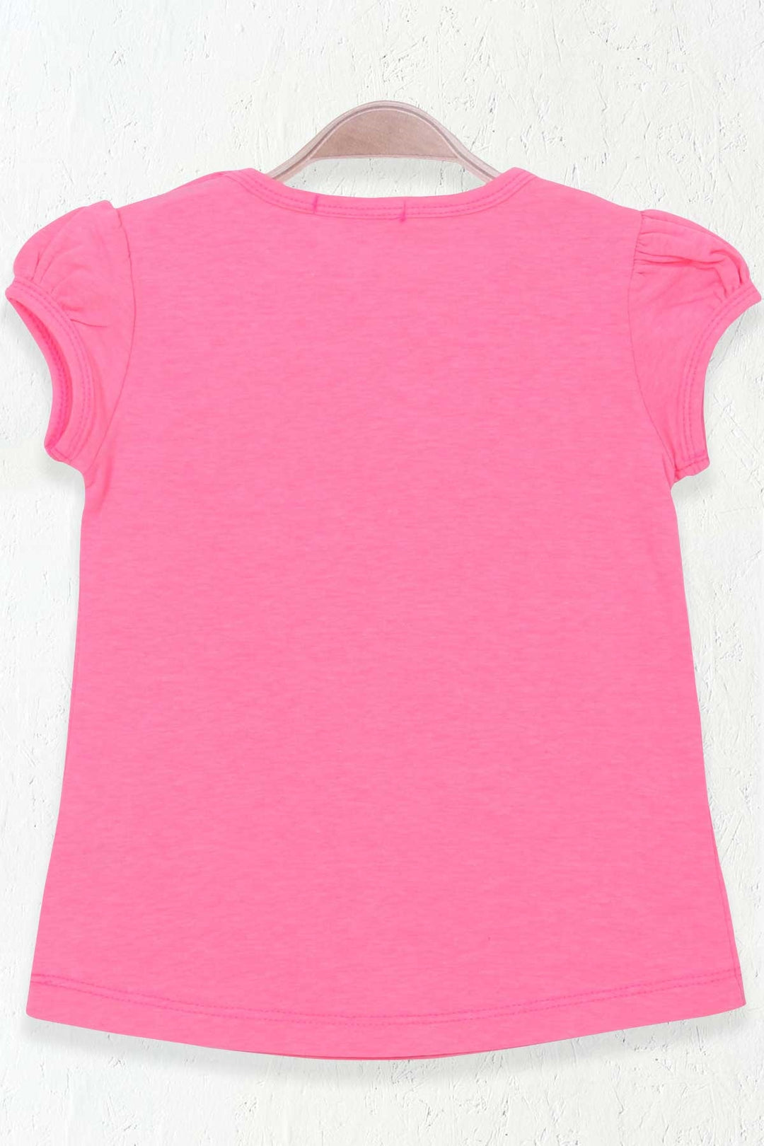 BRE Breeze Girl's T-Shirt Girl Printed 1.5-5 Years, Neon Pink - Socorro