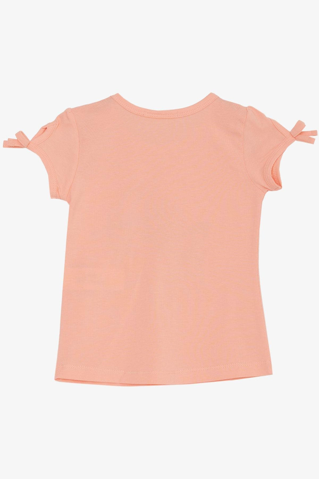 BRE Breeze Girl's T-shirt Party Time Happy Girls Printed 2-6 Years, Salmon - Tepic