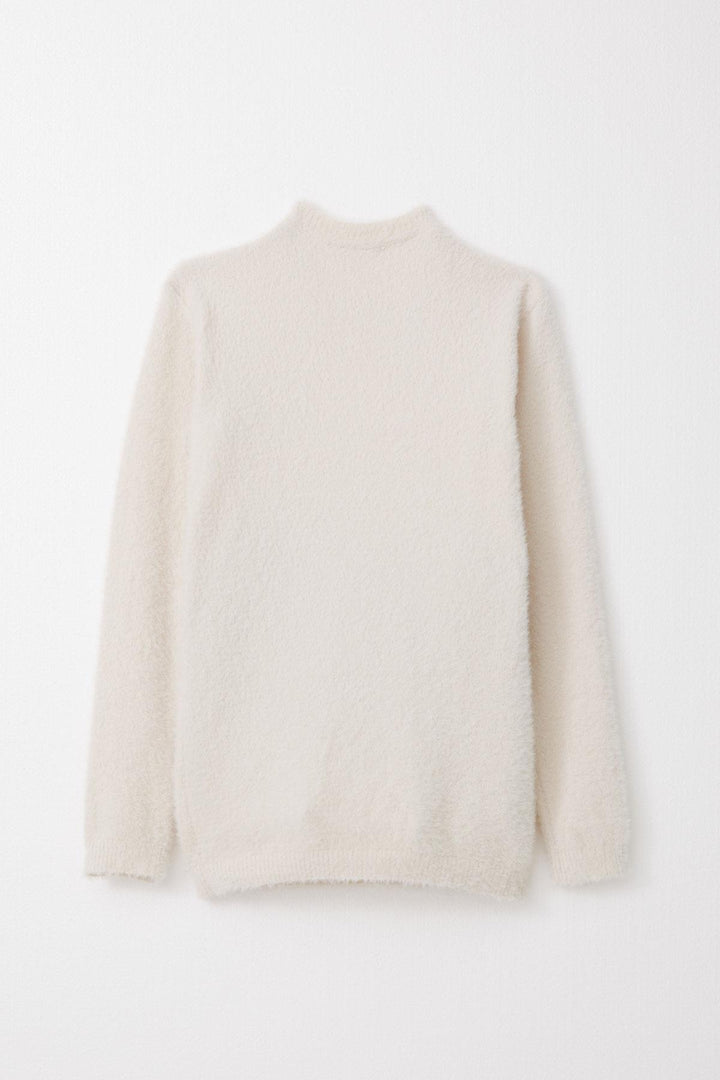BRE Breeze Girl's Basic Sweater 84 Years, Beige - Christchurch