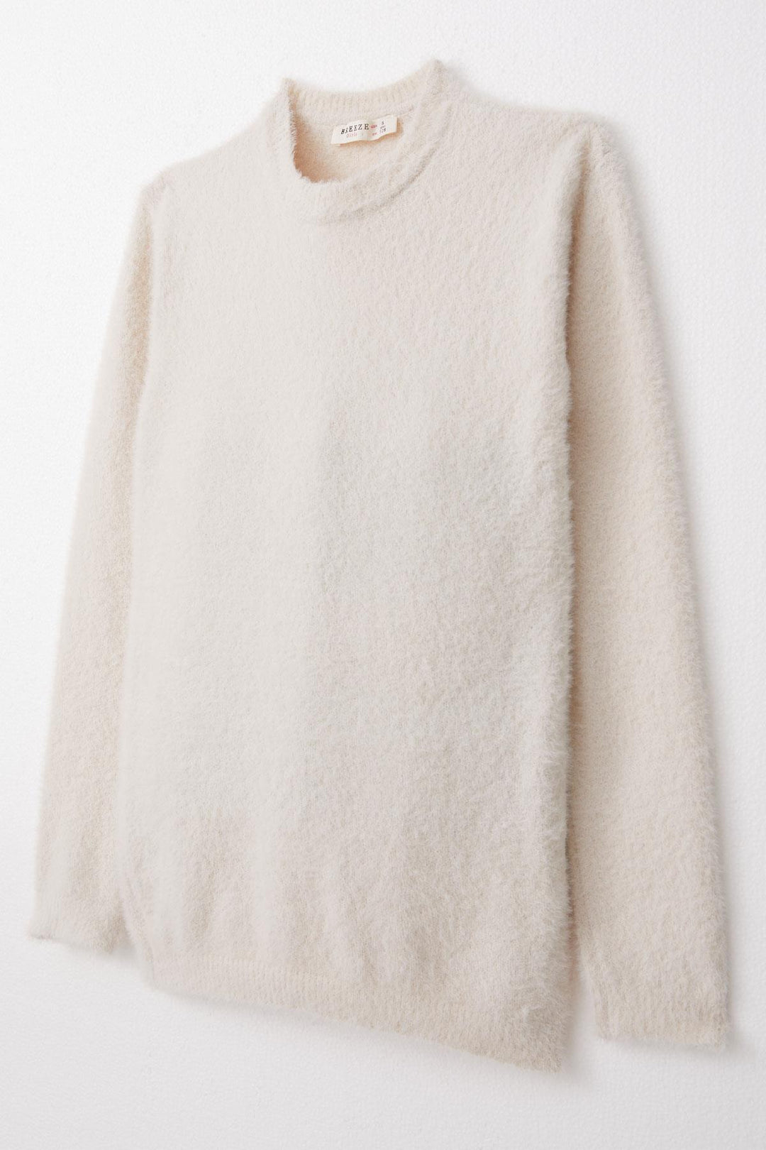 BRE Breeze Girl's Basic Sweater 84 Years, Beige - Christchurch