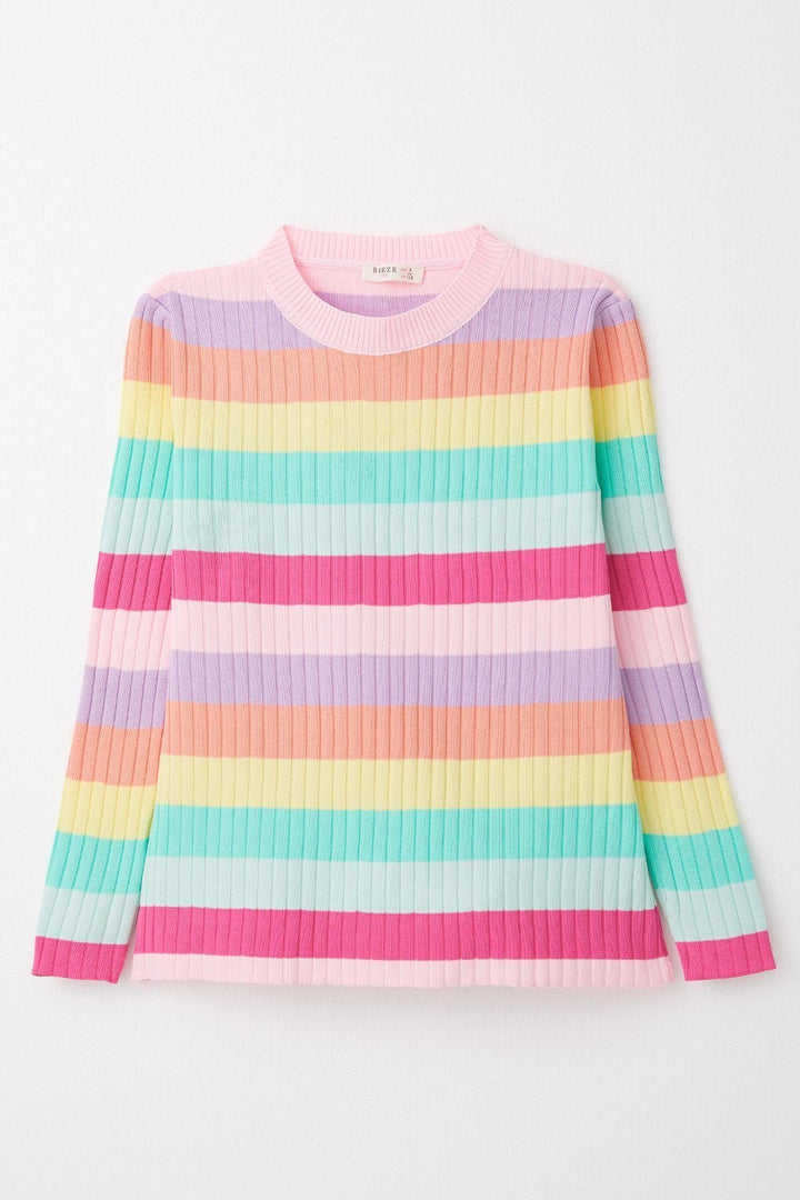 BRE Breeze Girl's Sweater Colorful 84 Years, Mixed Color - Schaumburg