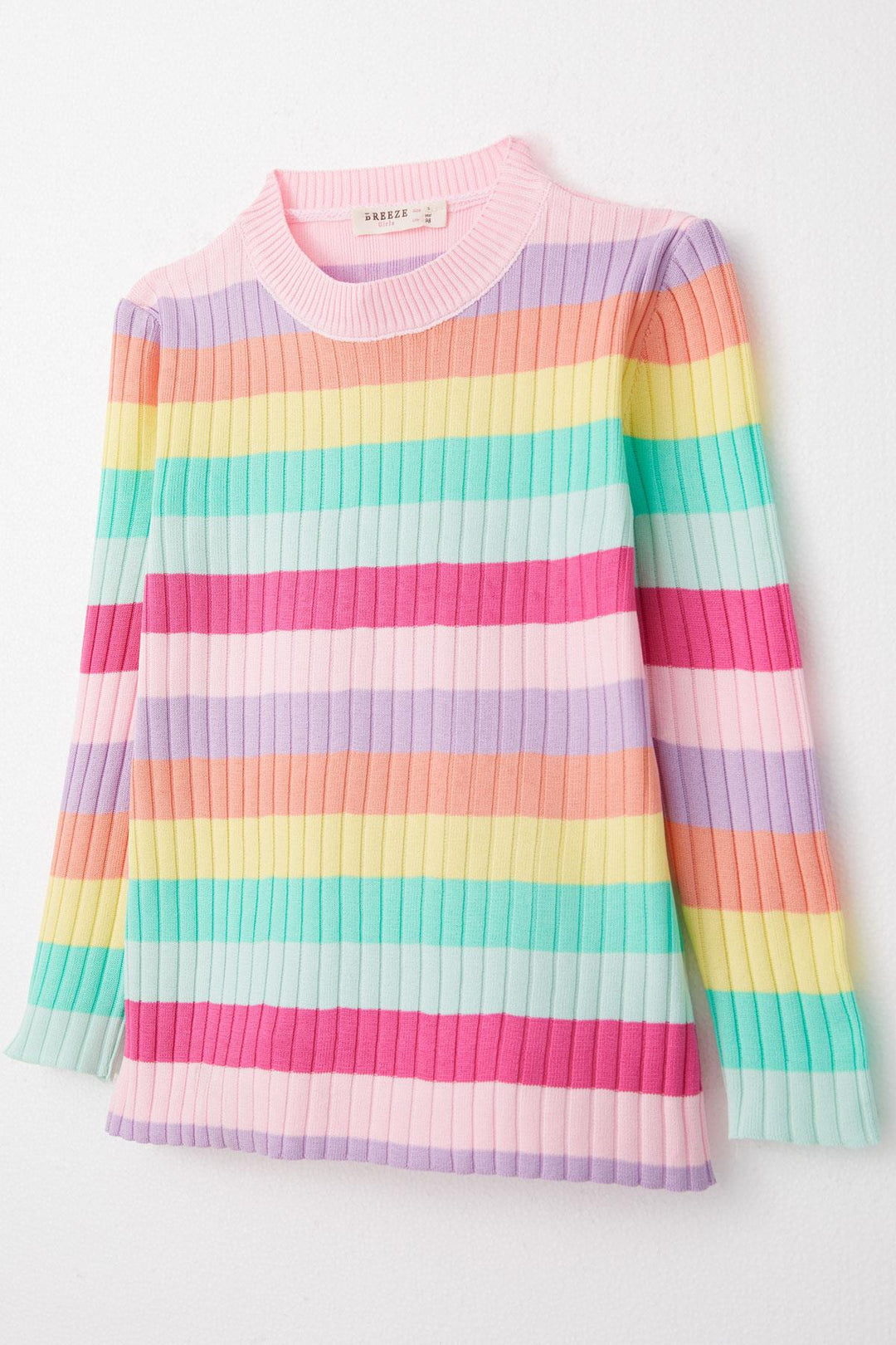 BRE Breeze Girl's Sweater Colorful 2-6 Years, Mixed Color - Kalamáta