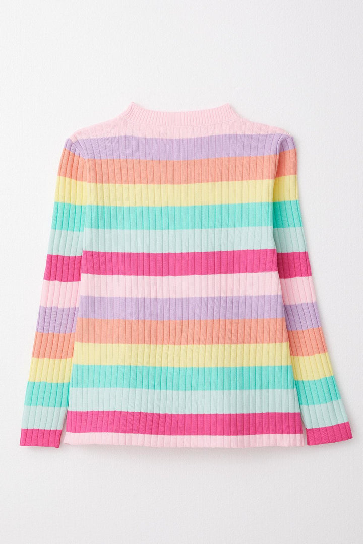 BRE Breeze Girl's Sweater Colorful 84 Years, Mixed Color - Schaumburg