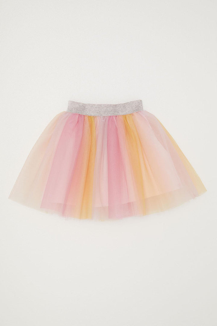 BRE Breeze Girl's Tutu Skirt Colorful Tulle 52 Years, Mixed Color - Missoula
