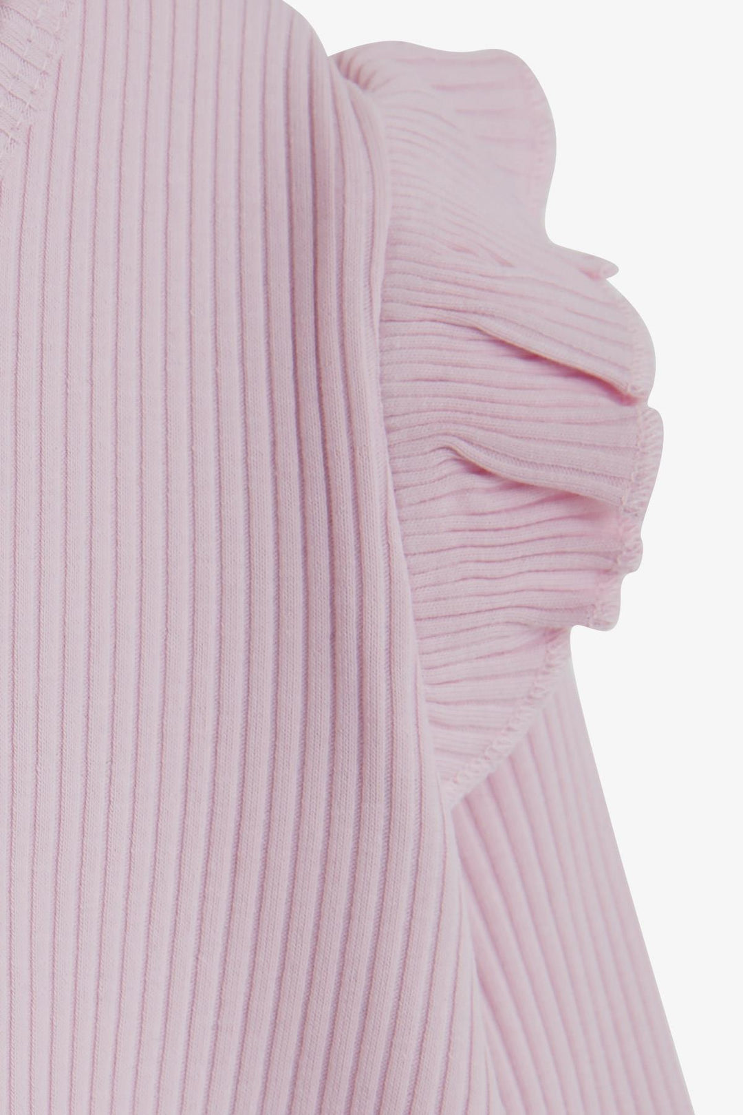 BRE Breeze Girl Child Long Sleeve Blouse with Frills, 2-6 Years, Pink - Corvallis