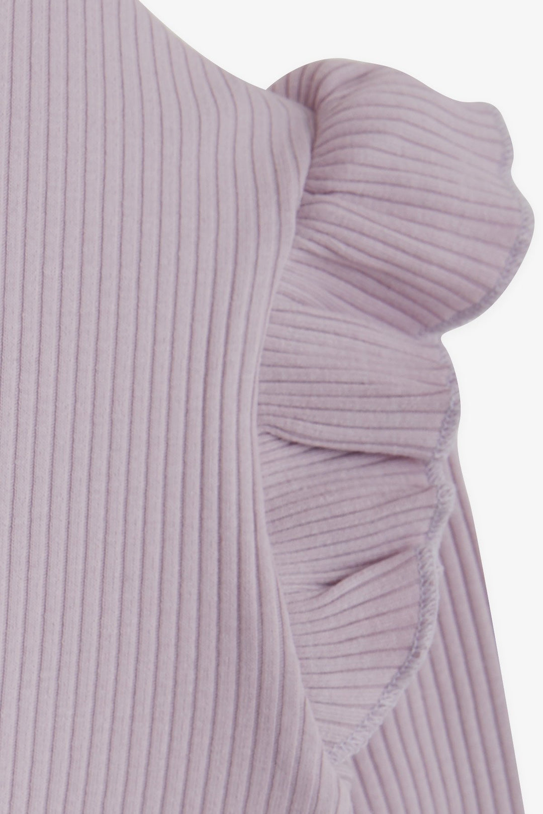 BRE Breeze Girl's Long Sleeve Frilly Blouse 84 Years, Light Lilac - Troyes