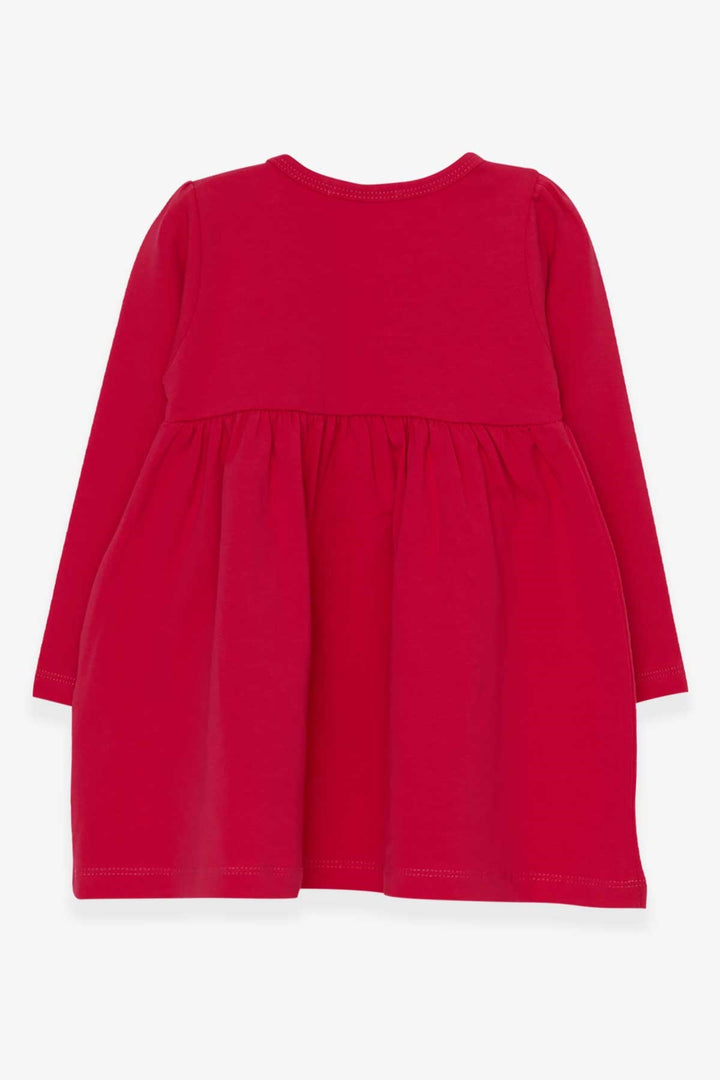 BRE Breeze Girl Child Long Sleeve Dress Floral Girl Printed 2-6 Years, Fuchsia - Gloucester