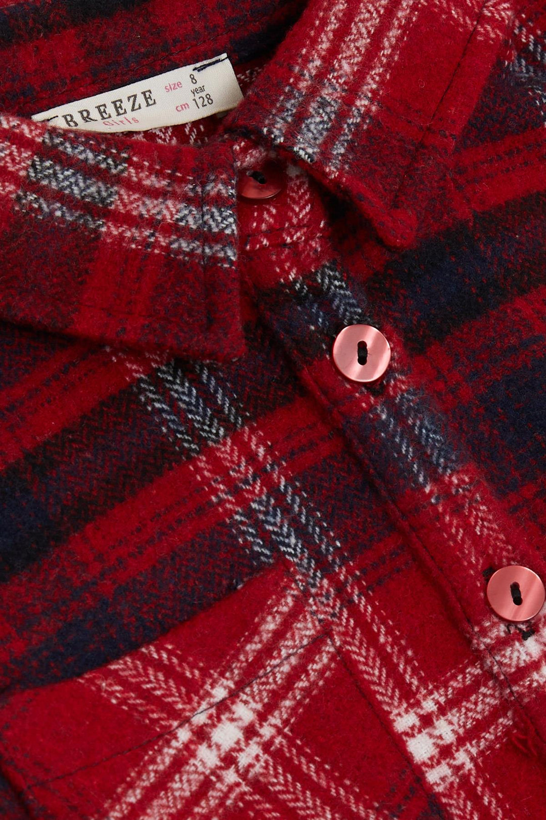 BRE Breeze Girl Child's Long-Sleeved Dress with Plaid Skirt Tulle, 62 Years, Mixed Color - Council Bluffs