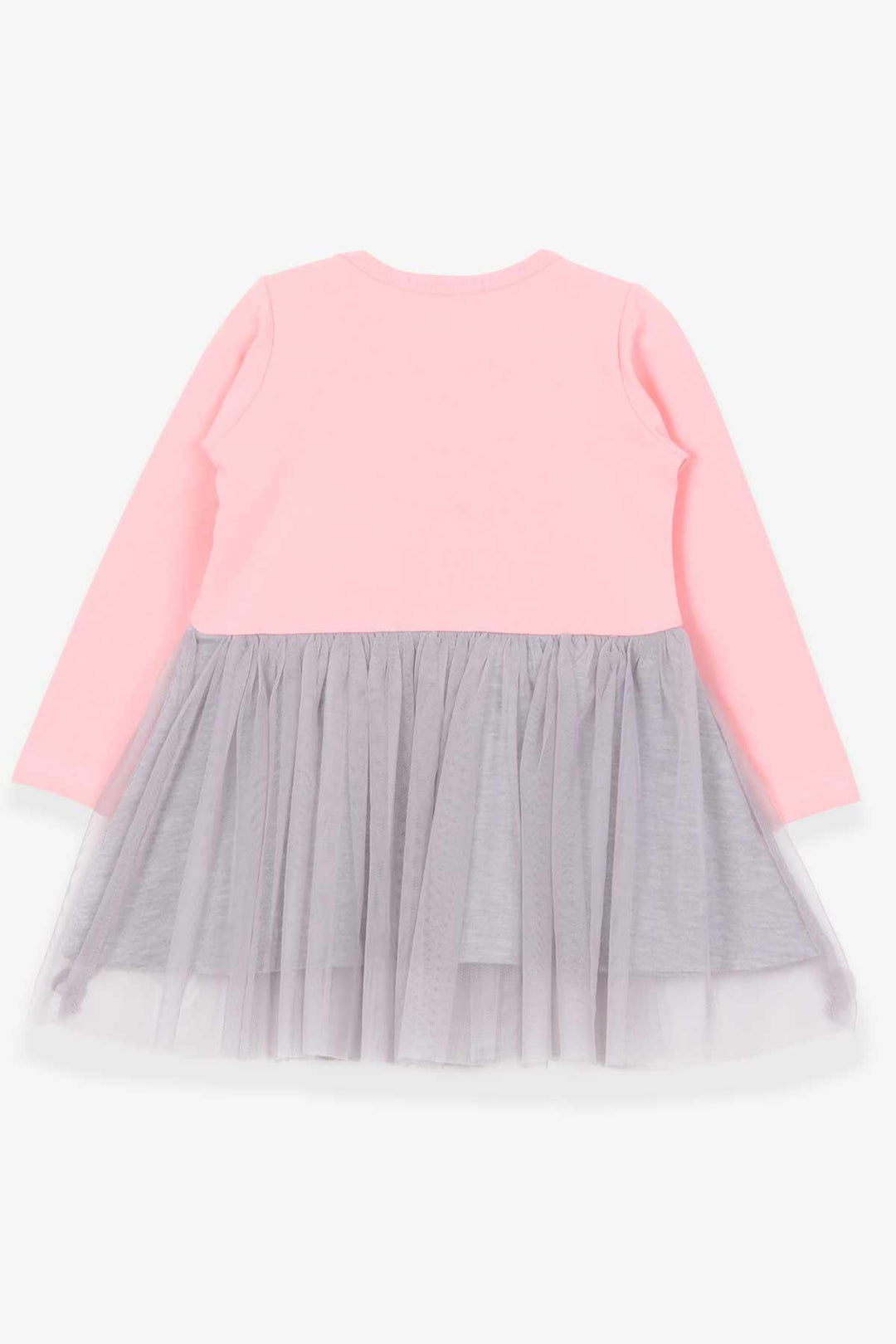 BRE Breeze Girl Child Long Sleeve Dress Rainbow Printed 1.5-5 Years, Powder - Velbert