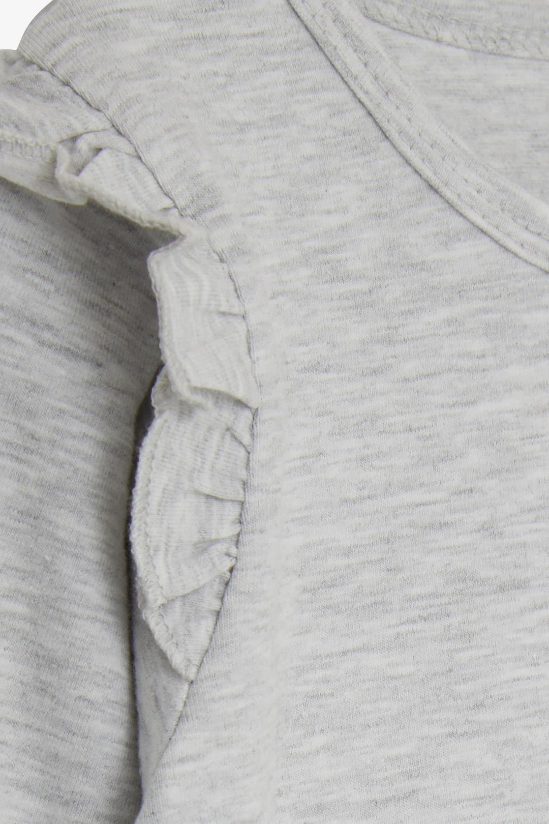 BRE Breeze Girl Child Long Sleeve Dress with Bunny Print 1.5-5 Years, Light Grey Melange - Purísima de Bustos