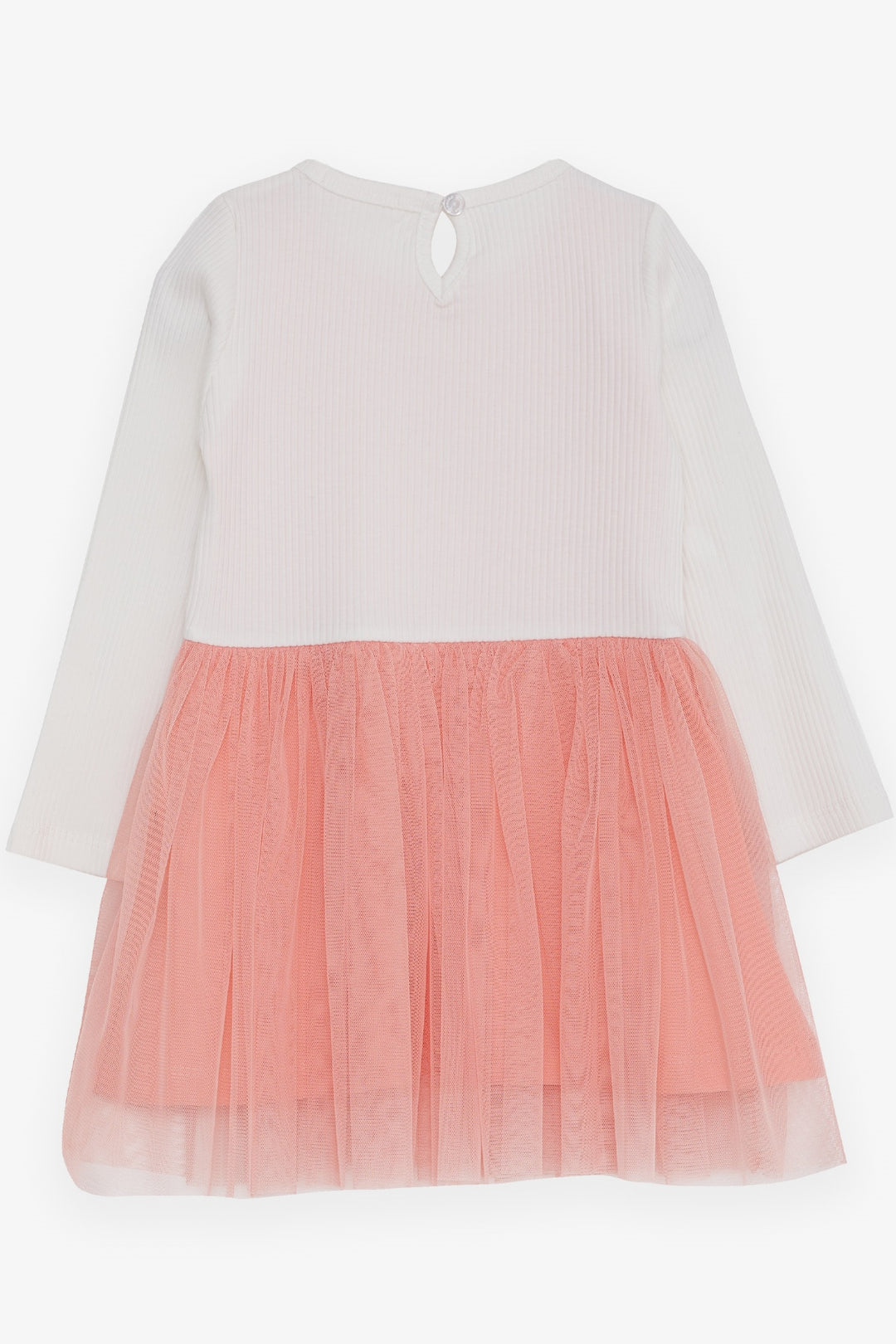 BRE Breeze Girl Child Long Sleeve Dress Tulle 3-8 Years, Ecru - Richmond