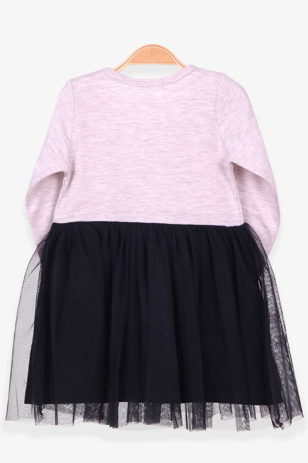 BRE Breeze Girl Child Long Sleeve Dress Unicorn Printed 2-6 Years, Beige Melange - Fajardo