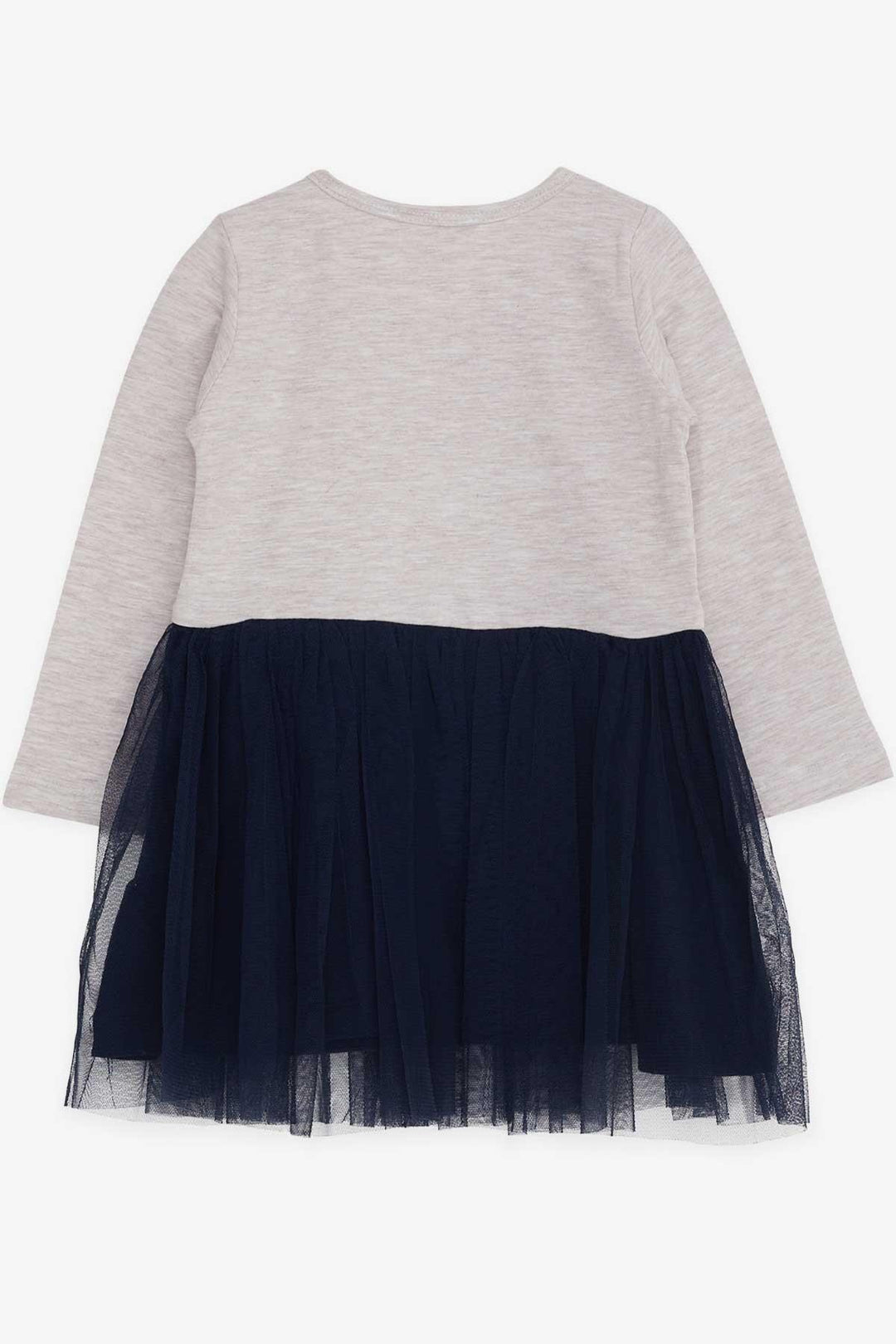 BRE Breeze Girl Child Long Sleeve Dress Unicorn 1.5-5 Years, Beige Melange - Fredericton