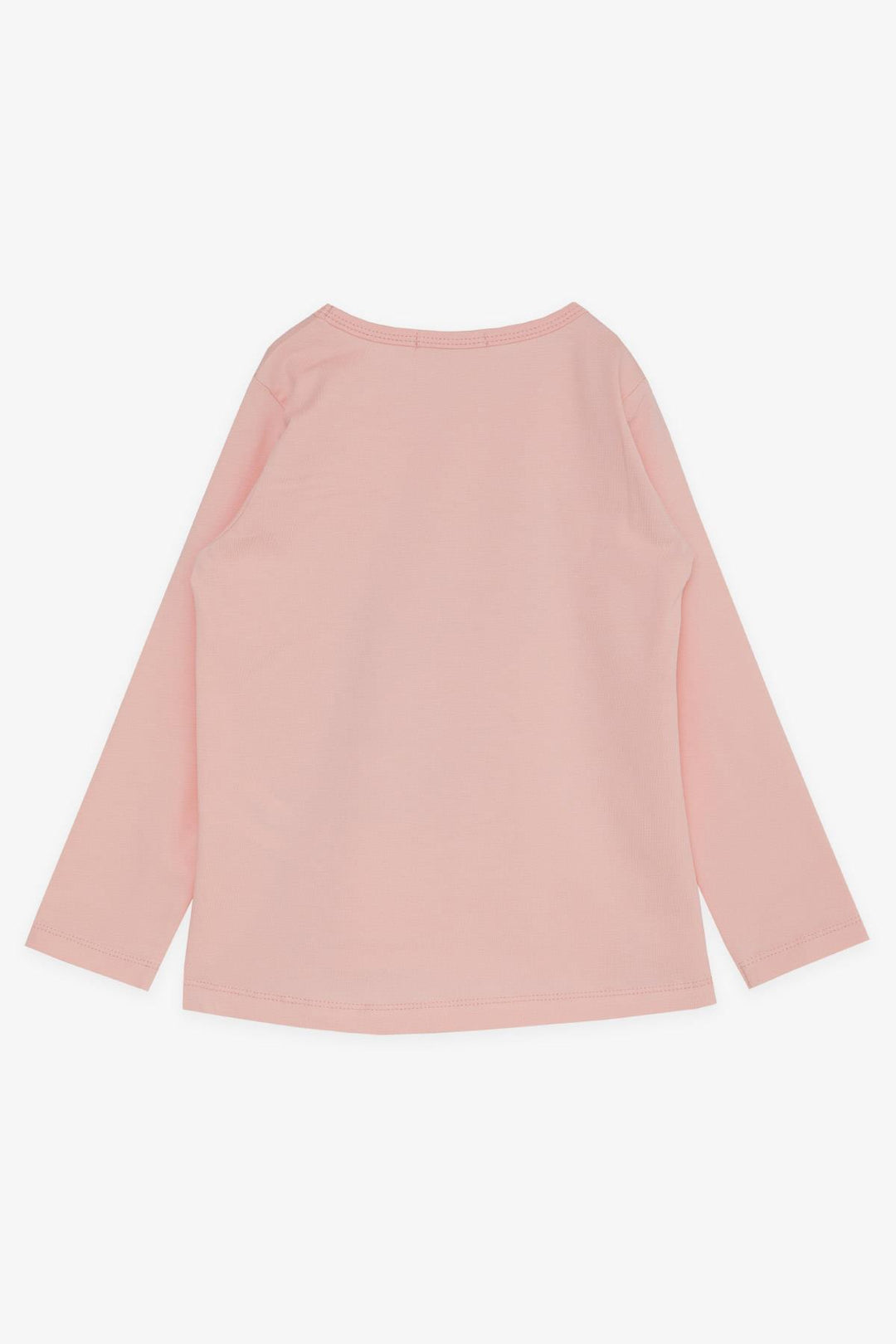 BRE Breeze Girl Child Long Sleeve T-Shirt Fun Cool Girl Printed 3-8 Years, Salmon - Rocky Mount