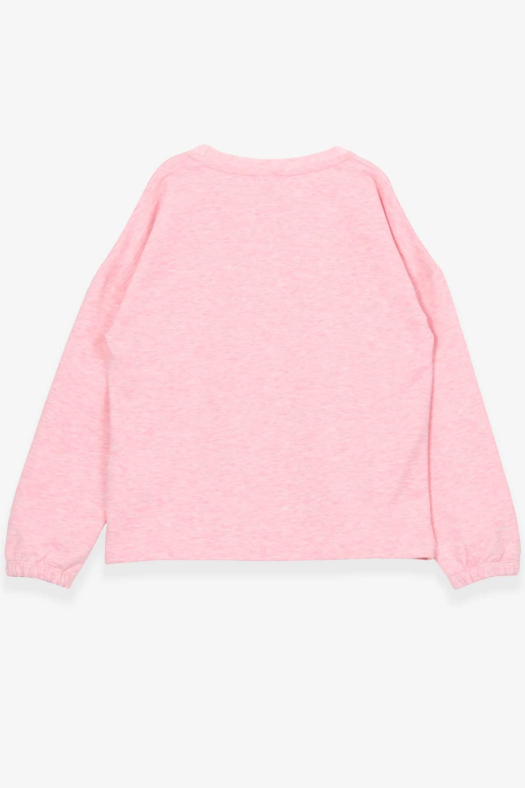BRE Breeze Girl Child Long Sleeve T-Shirt Portrait Girl Printed 104 Years, Salmon Melange - Kehl