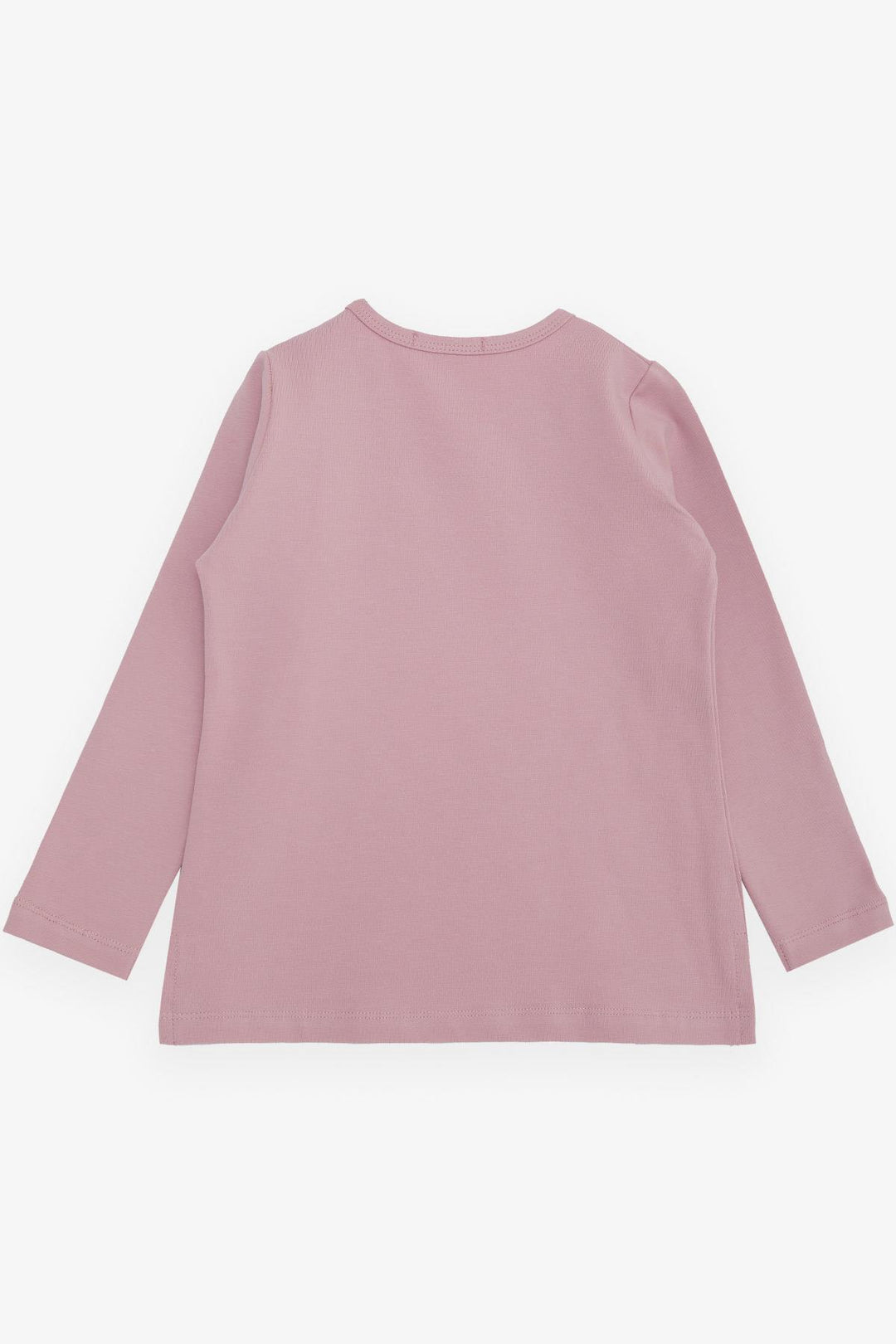 BRE Breeze Girl Child Long Sleeve T-Shirt Sequin Bow Printed 2-6 Years, Rose Pink - Salihorsk