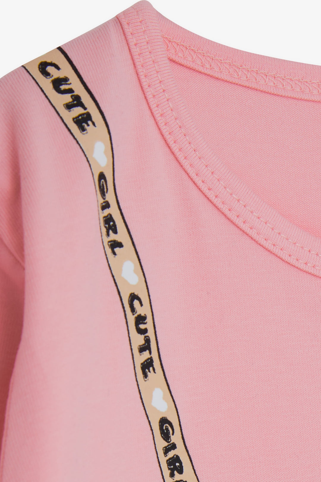 BRE Breeze Girl Child Long Sleeve T-Shirt Cute Moon Printed 2-6 Years, Pink - Osnabrück