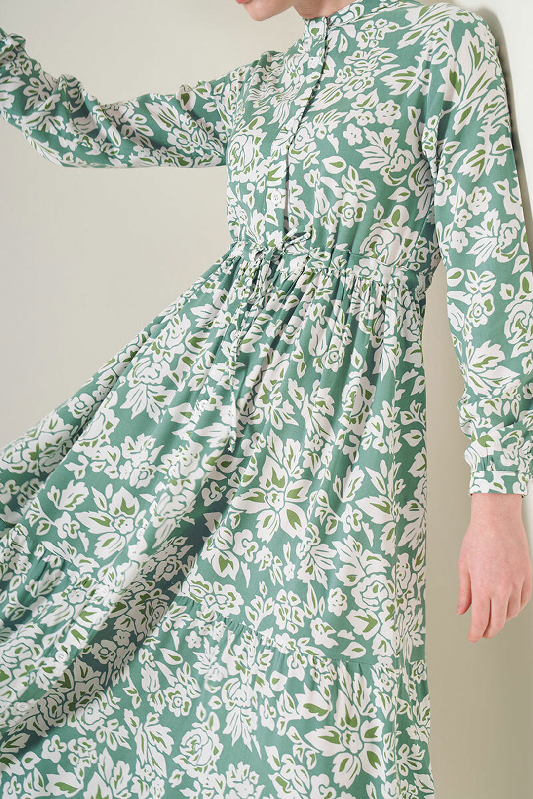 BGD Women Judge Collar Hijab Dress - Çağla - West Palm Beach